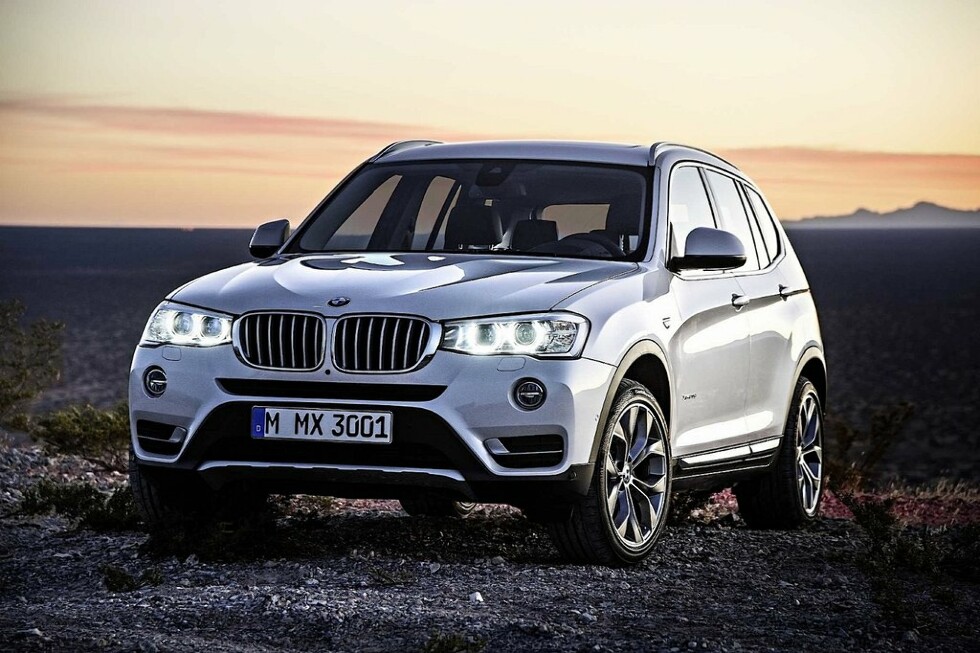 Коврики текстильные "Стандарт" для BMW X3 II (suv / F25) 2014 - 2017, черные, 5шт.