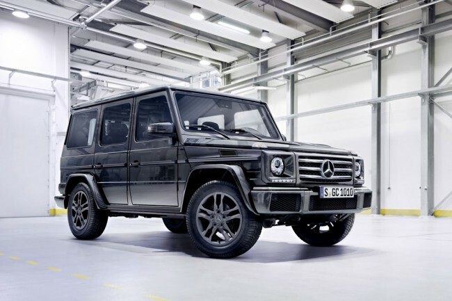 Коврики ЭВА "EVA ромб" для Mercedes-Benz G-Class II (suv / W463) 2001 - 2008, черные, 5шт.