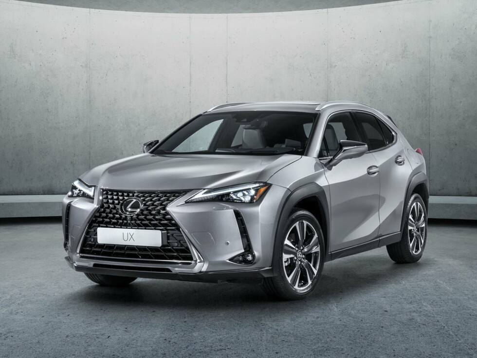 Коврики текстильные "Премиум+" для Lexus UX200 (suv / MZAA10) 2018 - Н.В., темно-серые, 5шт.