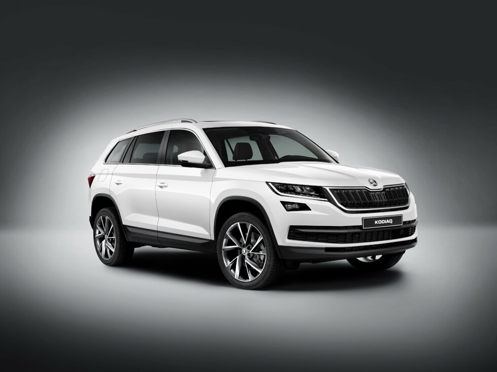 Коврики текстильные "Классик" для Skoda Kodiaq I (suv) 2016 - Н.В., темно-серые, 5шт.