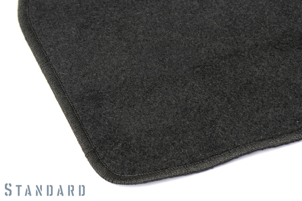 Коврики текстильные "Стандарт" для Toyota Camry (седан / XV50) 2011 - 2014, черные, 2шт.