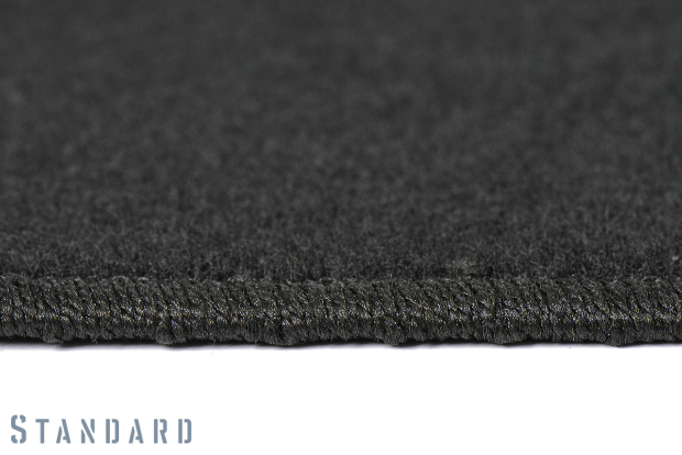 Коврики текстильные "Стандарт" для Hyundai Genesis I (купе / BK) 2012 - 2014, черные, 2шт.