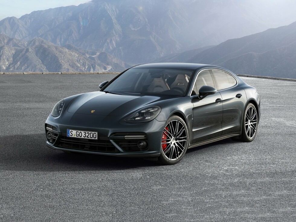 Коврики текстильные "Классик" для Porsche Panamera II (лифтбек / 971) 2016 - Н.В., темно-серые, 4шт.